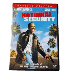 National Security Special Edition DVD 2003 Movie PG 13